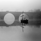 Lying At Anchor on The Dordogne River